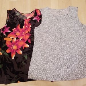 Two Worthington Tank tops